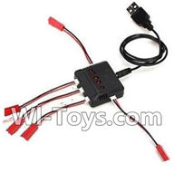 Wltoys V686 V686G V686K parts-13 Upgrade 1-to-5 charger with balance charger For Wltoys V686 V686G Quadcopter parts,V686 Drone Spare parts